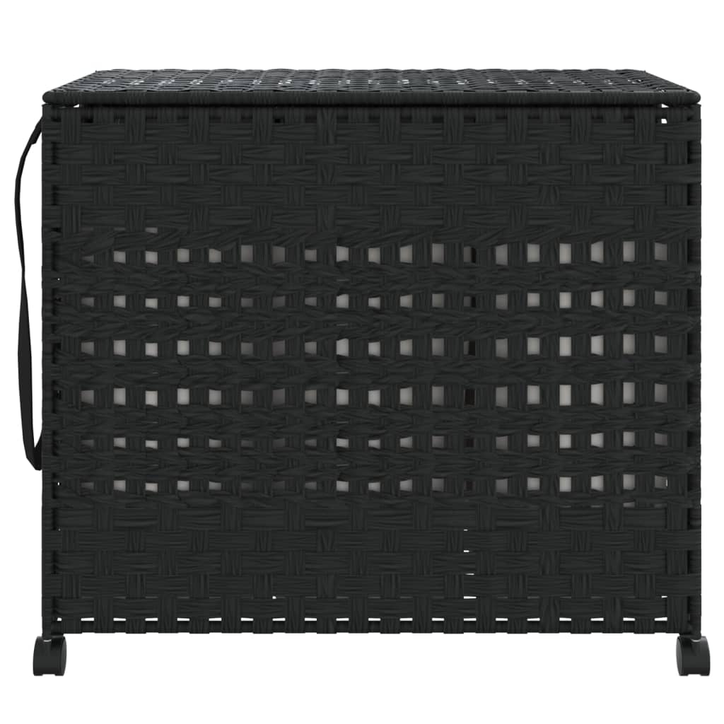 Wasmand Op Wielen 66X35X60 Cm Rattan