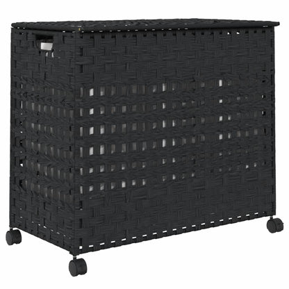 Wasmand Op Wielen 66X35X60 Cm Rattan