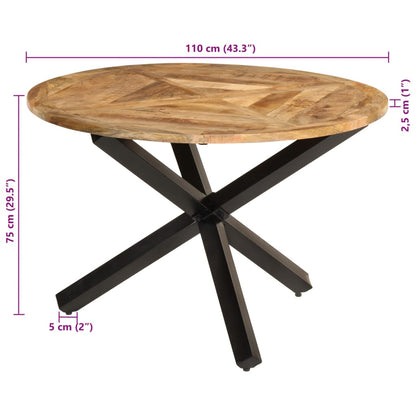 Eettafel Ø110X76 Cm