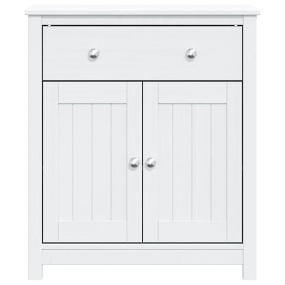 Badkamerkast Berg 69,5X34X80 Cm Massief Grenenhout