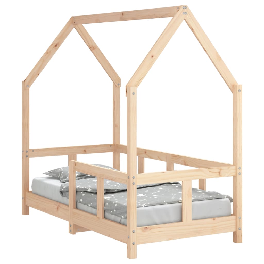 Kinderbedframe Massief Grenenhout