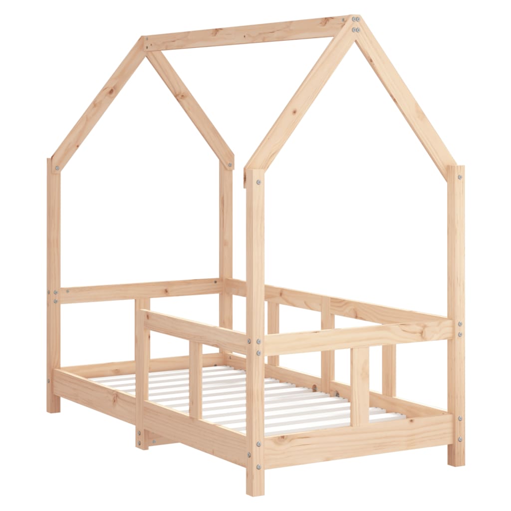 Kinderbedframe Massief Grenenhout