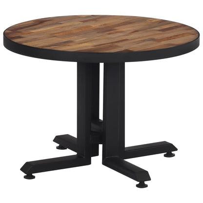 Salontafel Ø Massief Gerecycled Teakhout