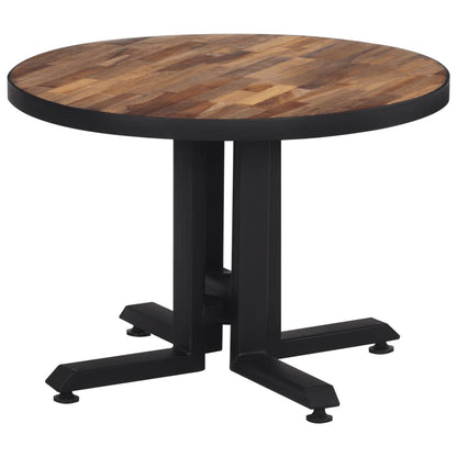 Salontafel Ø Massief Gerecycled Teakhout