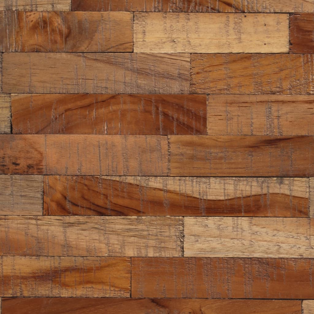 Salontafel Ø Massief Gerecycled Teakhout