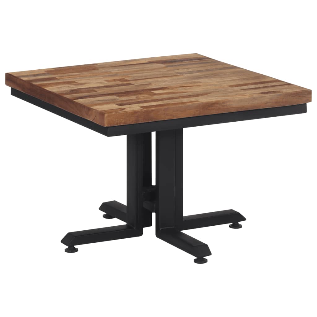 Salontafel Ø Massief Gerecycled Teakhout