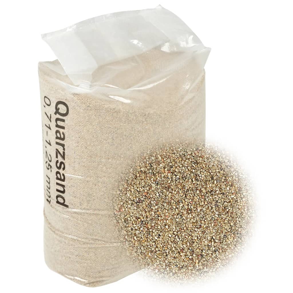 Filterzand 25 Kg 0,8-1,6 Mm