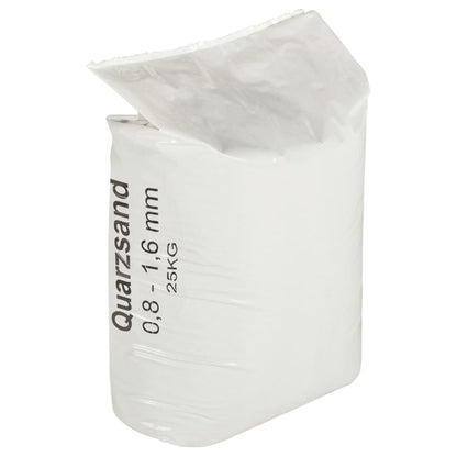 Filterzand 25 Kg 0,8-1,6 Mm