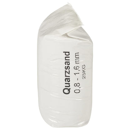 Filterzand 25 Kg 0,8-1,6 Mm