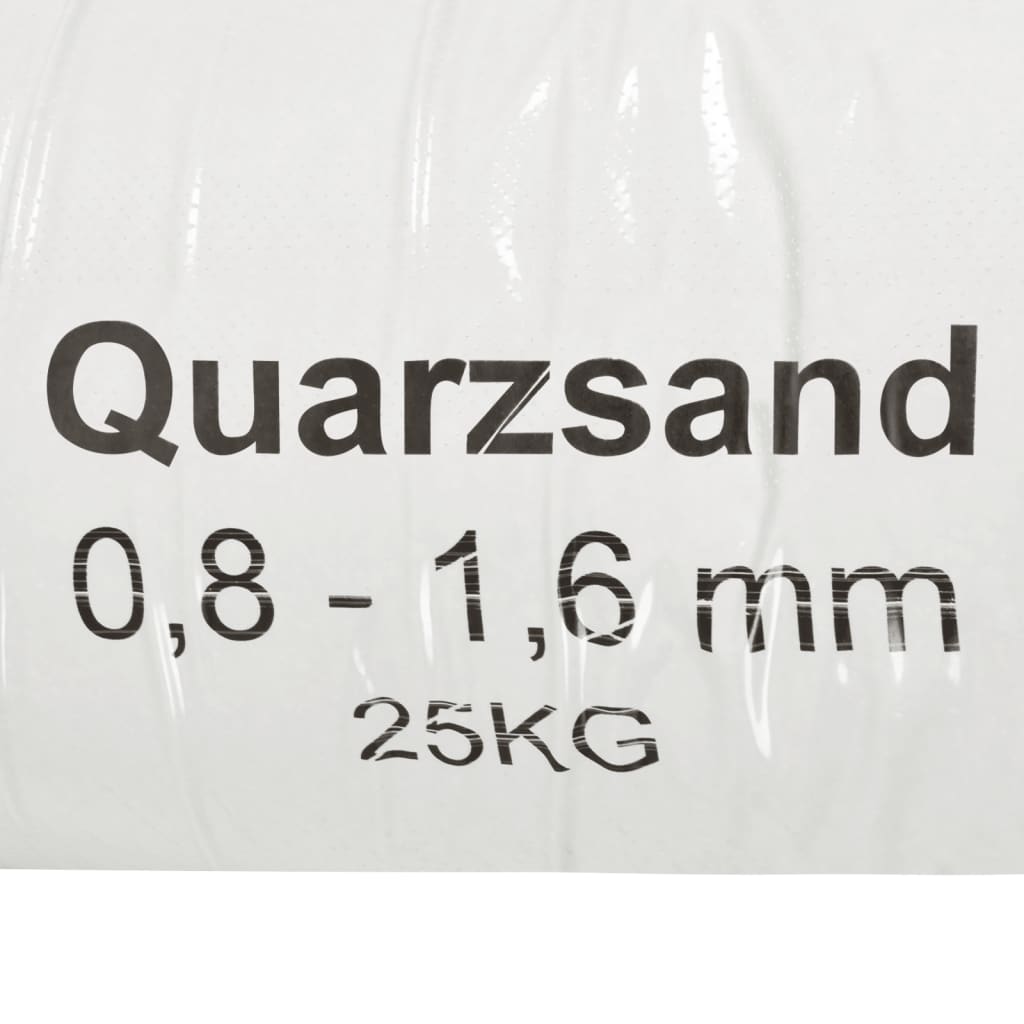Filterzand 25 Kg 0,8-1,6 Mm