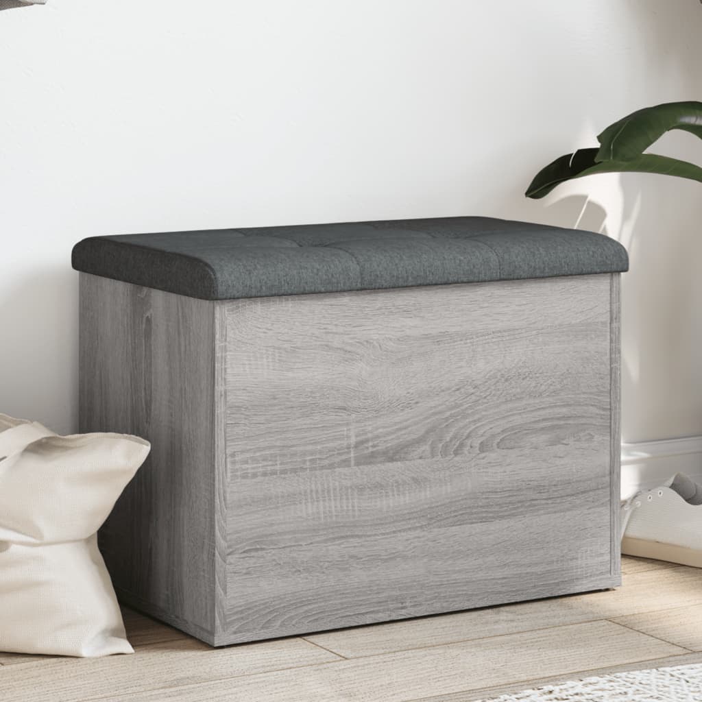 Opbergbankje Bewerkt Hout Kleurig