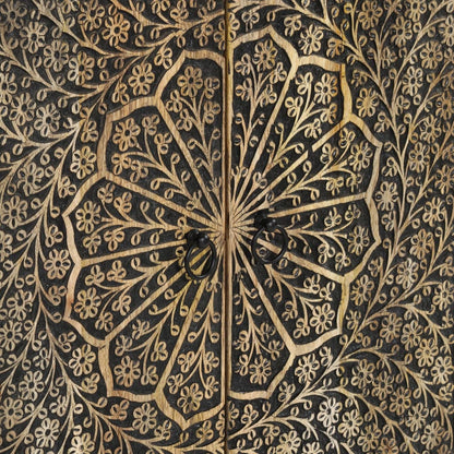 Bijzetkasten 3 St 60X33X75 Cm Massief Mangohout Bruin