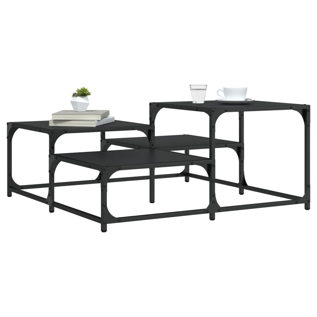 Salontafel Bewerkt Hout