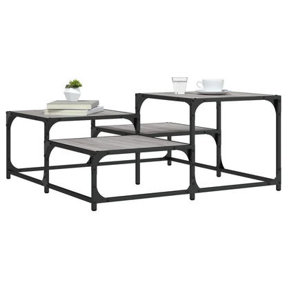 Salontafel Bewerkt Hout
