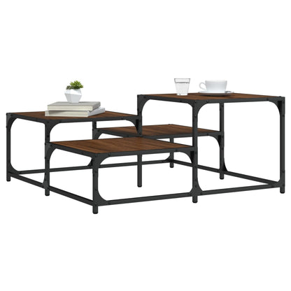 Salontafel Bewerkt Hout