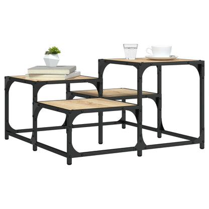 Salontafel Bewerkt Hout