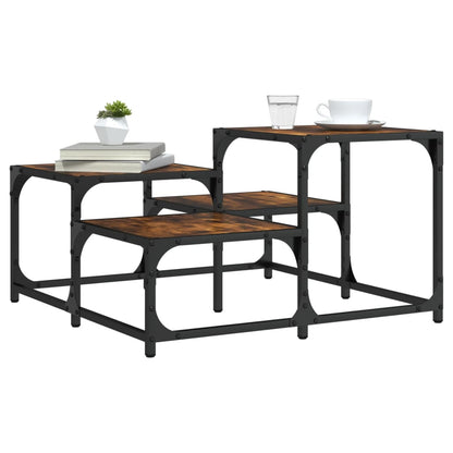 Salontafel Bewerkt Hout