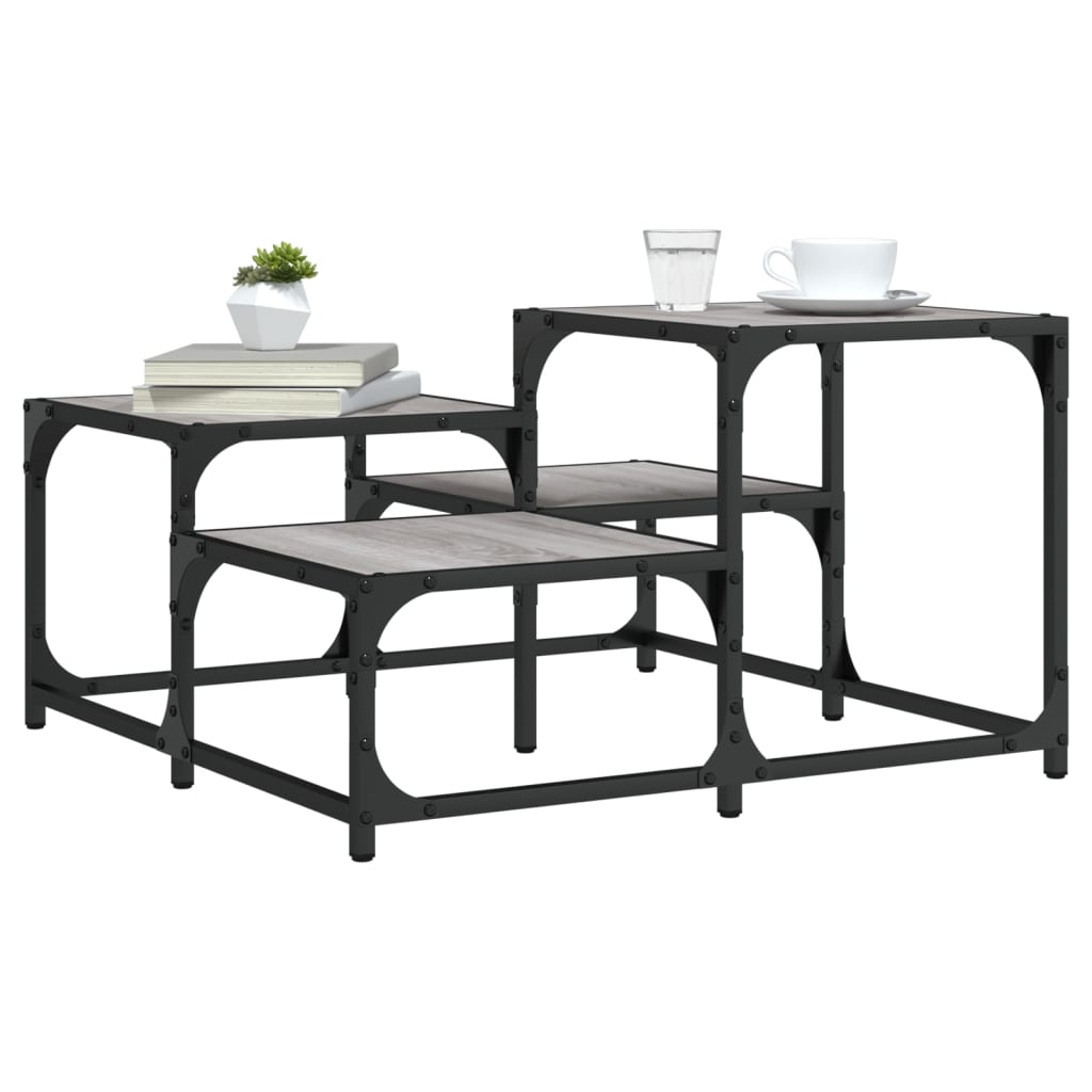 Salontafel Bewerkt Hout