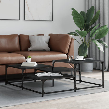 Salontafel Bewerkt Hout