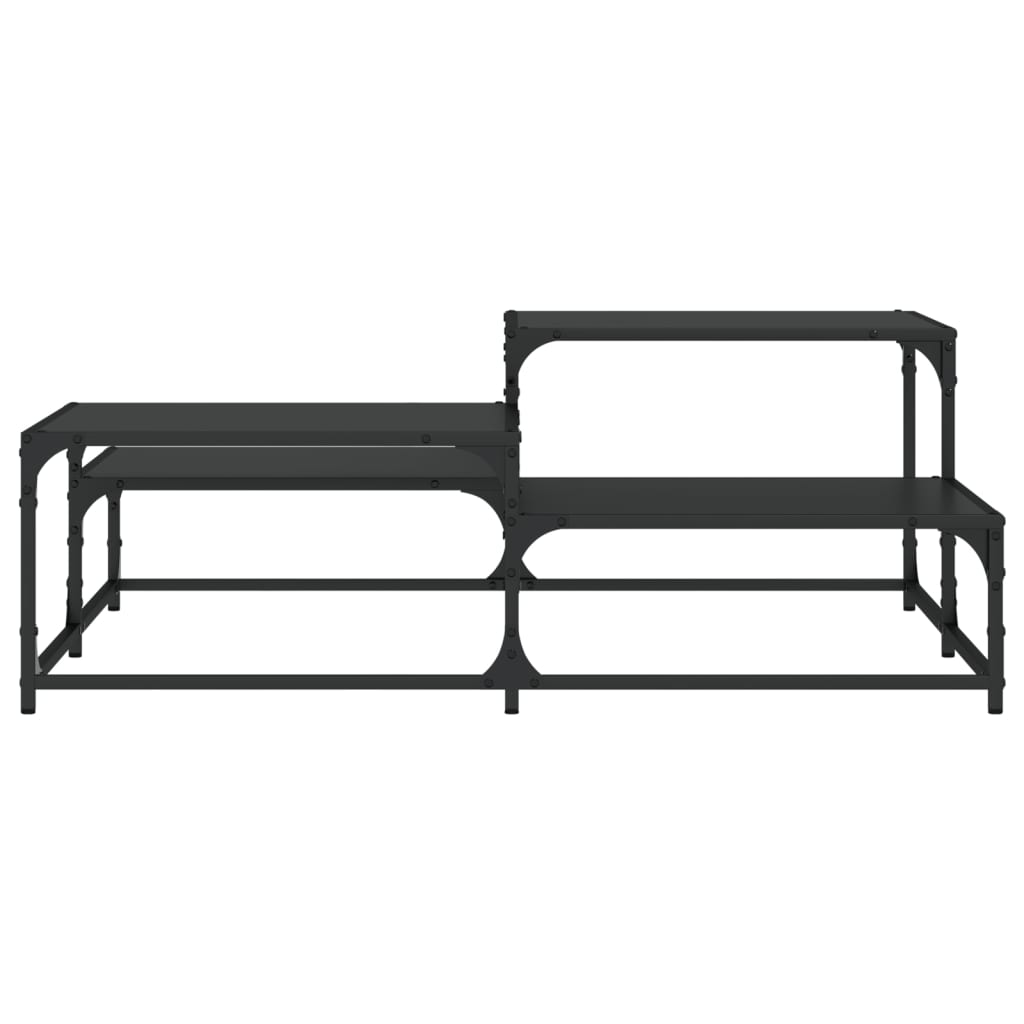 Salontafel Bewerkt Hout