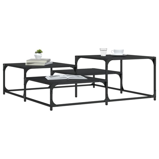 Salontafel Bewerkt Hout