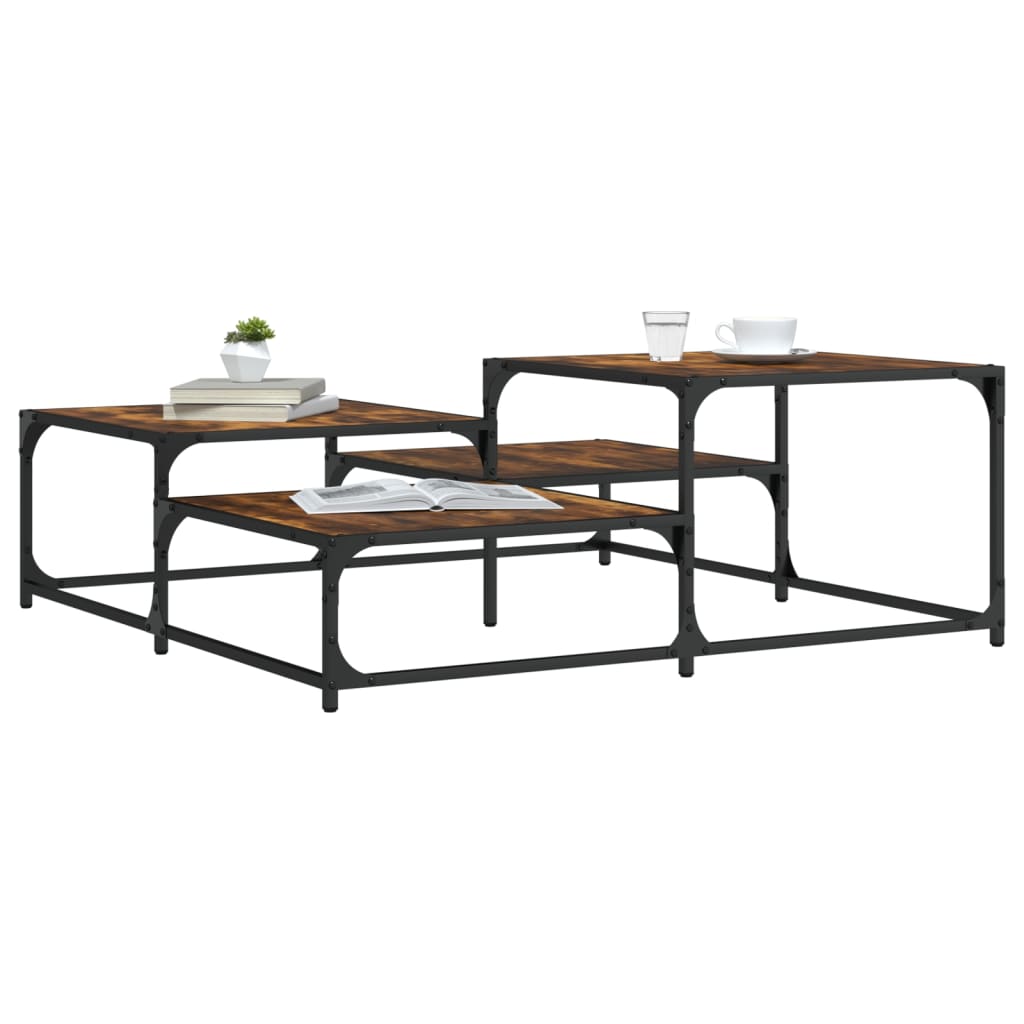 Salontafel Bewerkt Hout