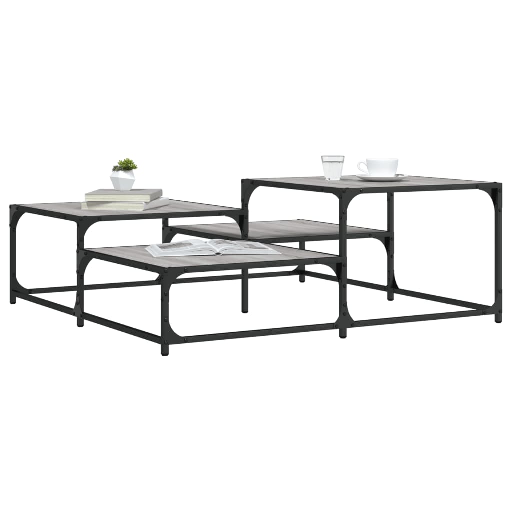 Salontafel Bewerkt Hout