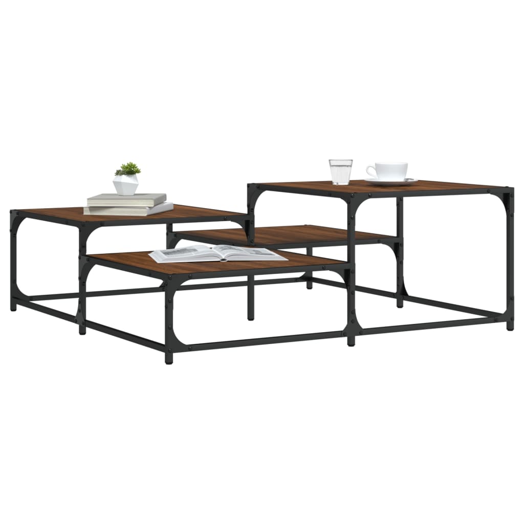 Salontafel Bewerkt Hout
