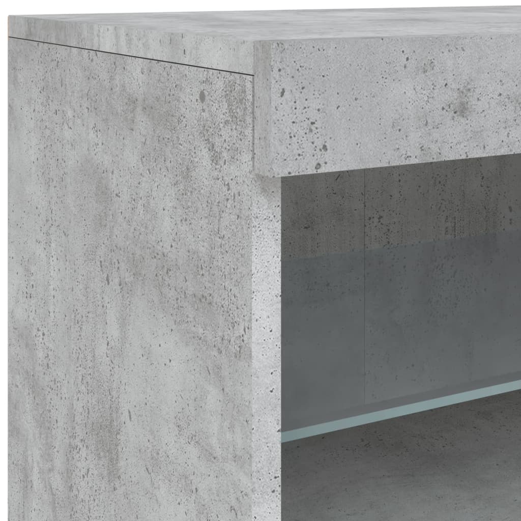 Dressoir Met Led-Verlichting 181,5X37X67 Cm