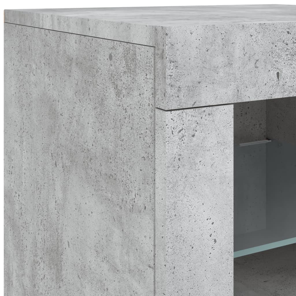 Dressoir Met Led-Verlichting 181,5X37X67 Cm