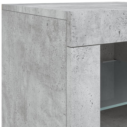 Dressoir Met Led-Verlichting 181,5X37X67 Cm