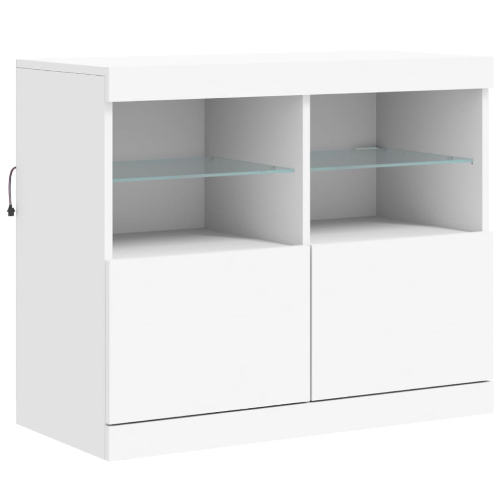 Dressoir Met Led-Verlichting 283X37X67 Cm