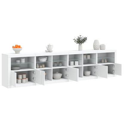 Dressoir Met Led-Verlichting 283X37X67 Cm