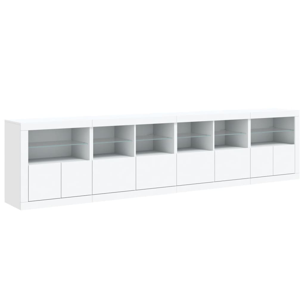 Dressoir Met Led-Verlichting 283X37X67 Cm
