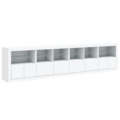 Dressoir Met Led-Verlichting 283X37X67 Cm