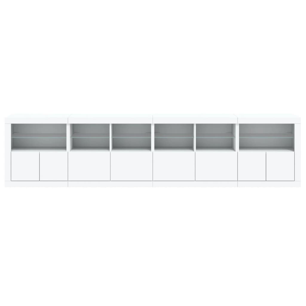 Dressoir Met Led-Verlichting 283X37X67 Cm