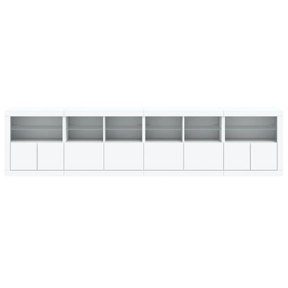 Dressoir Met Led-Verlichting 283X37X67 Cm