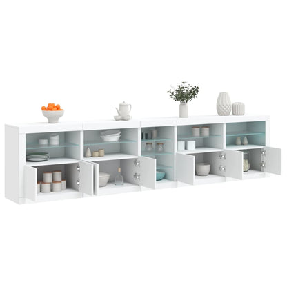 Dressoir Met Led-Verlichting 283X37X67 Cm
