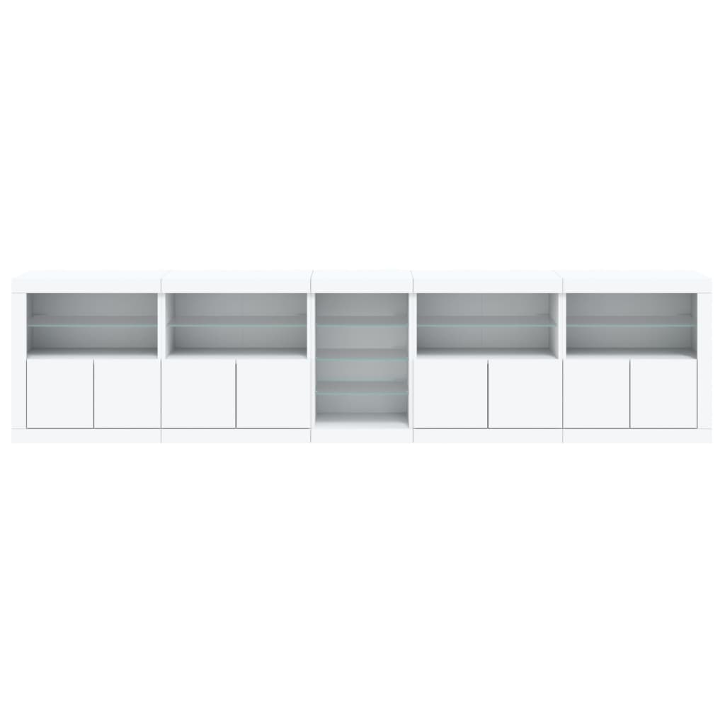 Dressoir Met Led-Verlichting 283X37X67 Cm