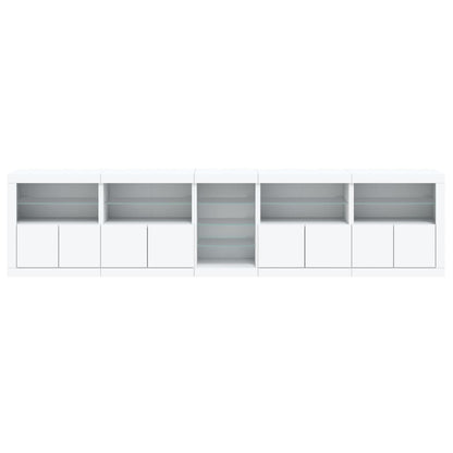 Dressoir Met Led-Verlichting 283X37X67 Cm