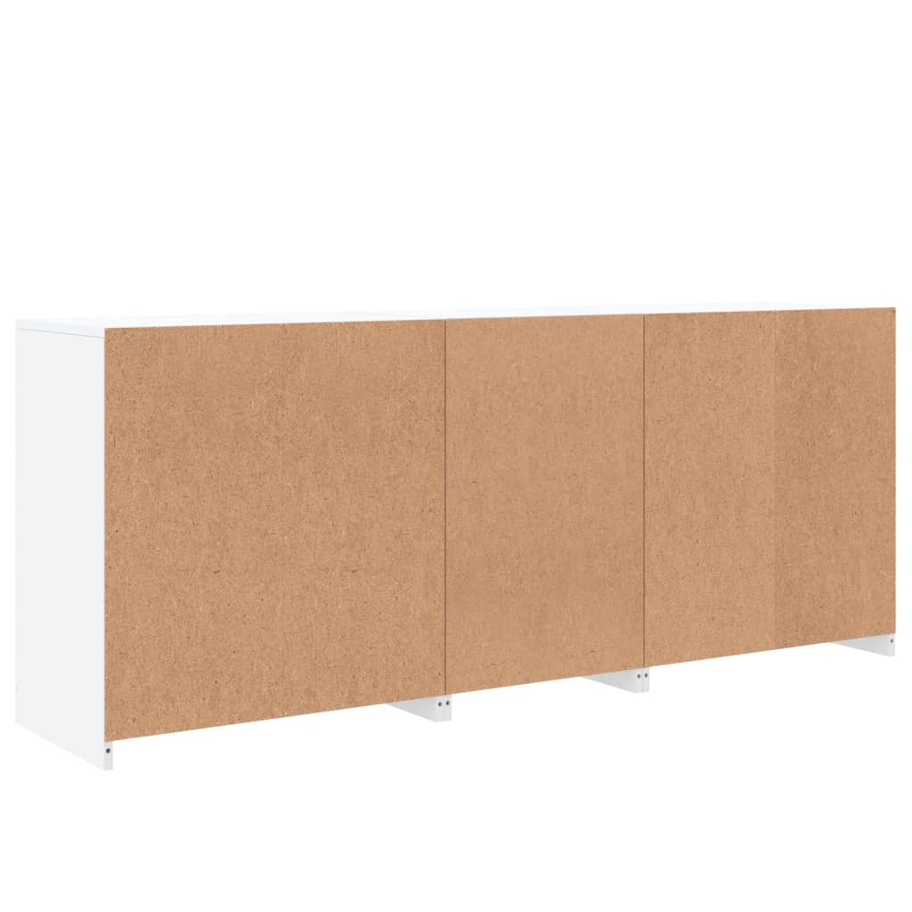 Dressoir Met Led-Verlichting 162X37X67 Cm