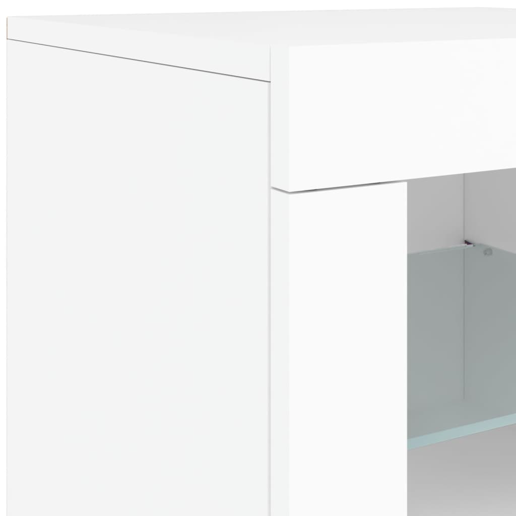 Dressoir Met Led-Verlichting 162X37X67 Cm