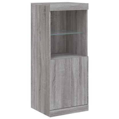 Dressoirs Met Led-Verlichting Bewerkt Hout