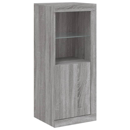 Dressoirs Met Led-Verlichting Bewerkt Hout