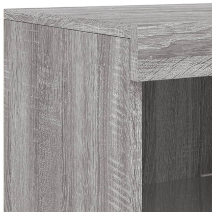 Dressoirs Met Led-Verlichting Bewerkt Hout