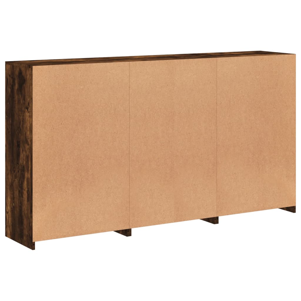 Dressoir Met Led-Verlichting 181,5X37X100 Cm Kleur