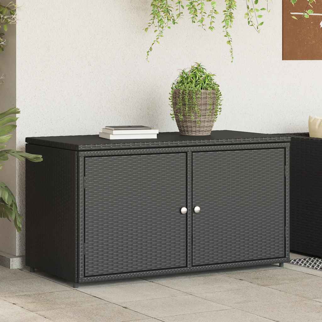 Tuinkast 110X55X60,5 Cm Poly Rattan