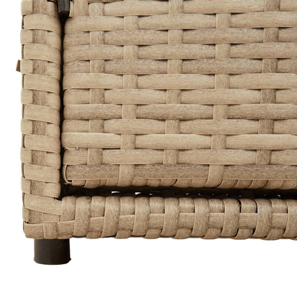 Tuinkast 110X55X60,5 Cm Poly Rattan