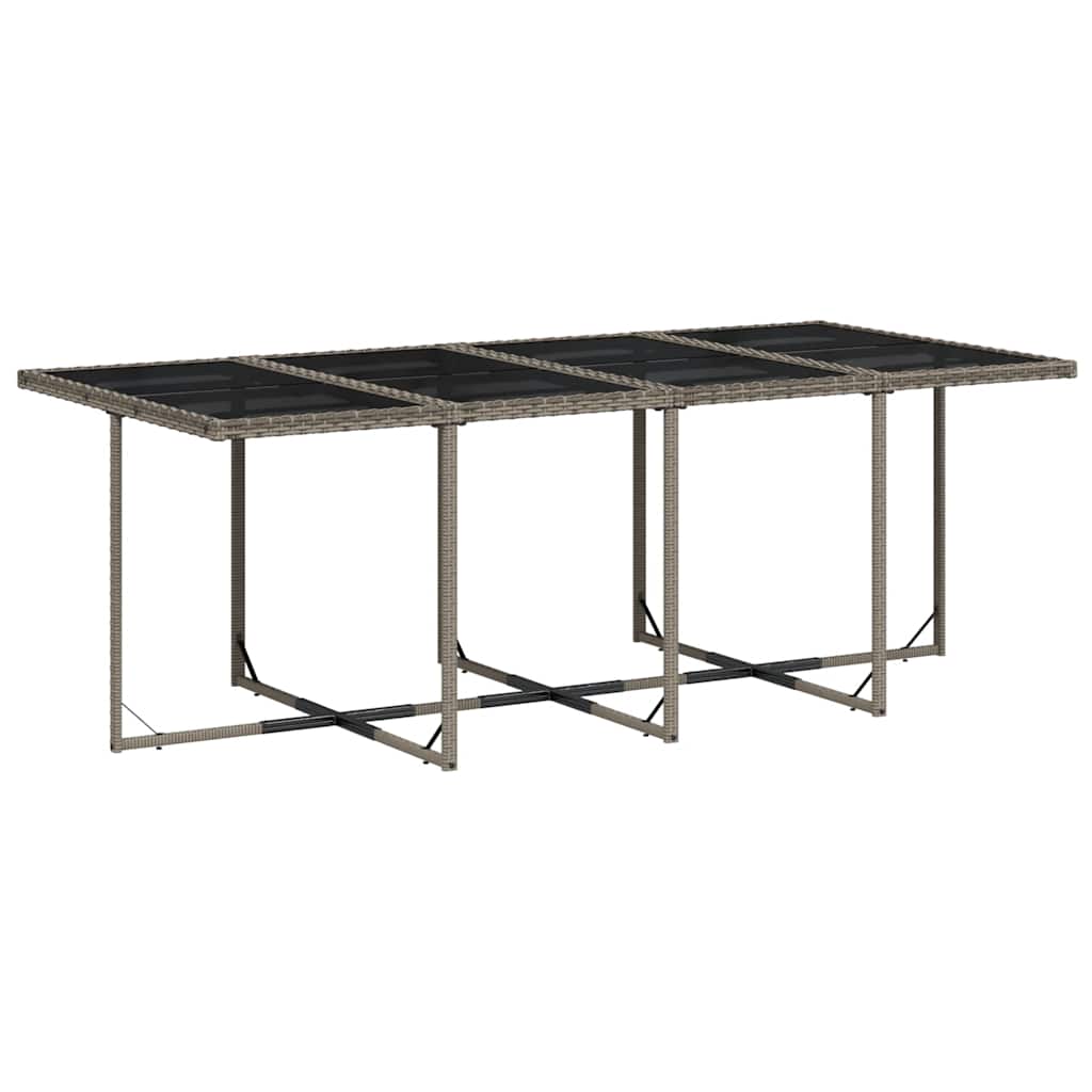 9-Delige Tuinset Met Kussens Poly Rattan