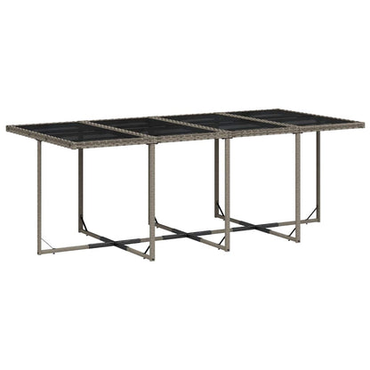 9-Delige Tuinset Met Kussens Poly Rattan